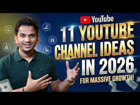 11 Unique Youtube Channel Ideas In 2026