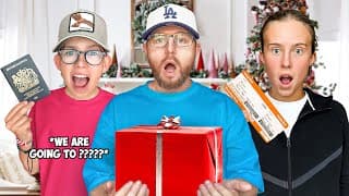Surprising The Kids With A Christmas Holiday ✈️