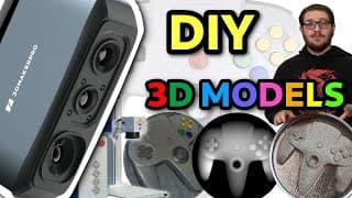 From Scanning To Engraving Your Own 3d Models! | 3dmakerpro Moose Review & Workflow Demo