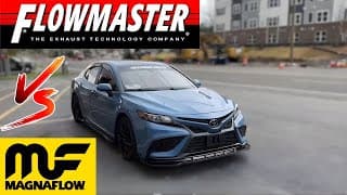 Toyota Camry Se 2.5l I4: Flowmaster Flow Fx Vs Magnaflow Magnapack!