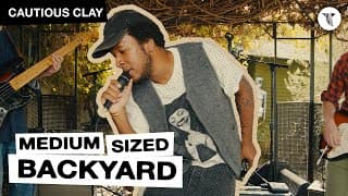 Cautious Clay Live In The Medium Sized Backyard