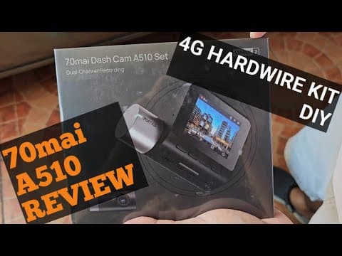 70mai A510 Review - Best Features Na Kailangan Mo Sa Isang Dashcam!
