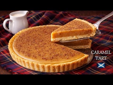 Classic Caramel Tart | Old School Recipe