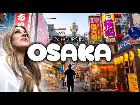 1 Day In Osaka, Japan! 🇯🇵 We Did Not Expect This!