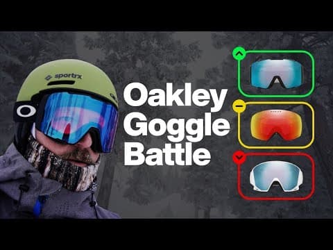 Oakley Goggle Showdown: Line Miner Pro Vs Flight Deck Pro Vs Flow Scape