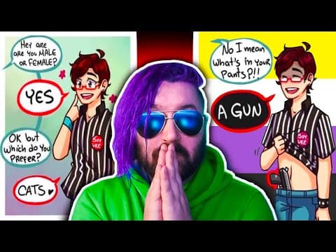 ..my Gender? A G*n💅✨|🌈enby Memes