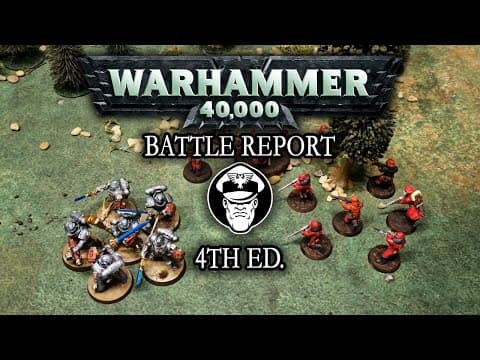 Old-hammer Is Back! Daemonhunters Vs Lost & The Damned - 1500pts - Warhammer 40k 4th Edition