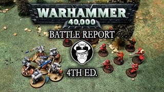 Old-hammer Is Back! Daemonhunters Vs Lost & The Damned - 1500pts - Warhammer 40k 4th Edition