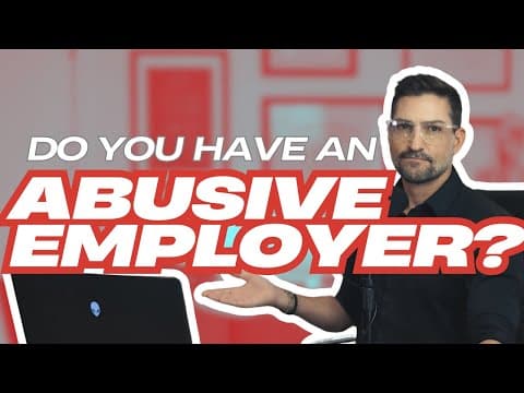 Are You In An Abusive Relationship, With Your Healthcare Employer?