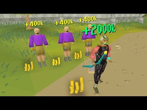 I'm Unemployed, So I Made A Gold Farm In Runescape