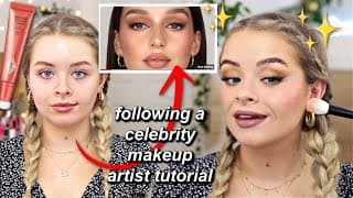 Following A Celebrity Makeup Artist Tutorial.. That Base Is Flawless??? 😍