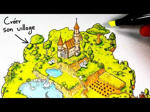 Comment Dessiner Une Île Village En 2d ? (tutoriel)