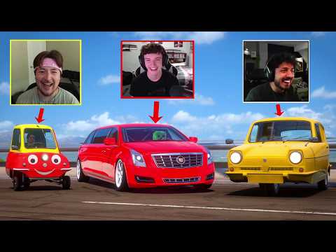 Forza, But We Can Only Use Goofy Cars! Ft. Rizon, Sidwaj