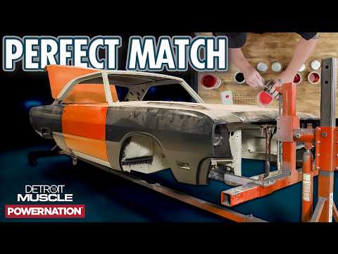 '69 Dart Gets A New Look! We Show You How To Color Match Like A Pro - Detroit Muscle S12, E10