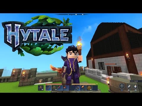 Playing Hytale Multiplayer!