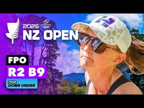 2026 Nz Open | Rd2 B9 | Hokom, Mertsch, Smiley, Donnecke