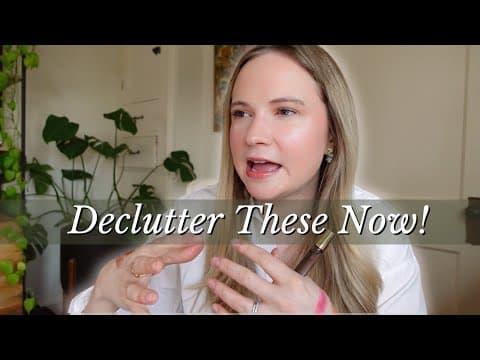 10 Things To Declutter Today! (+grwm For The Day)