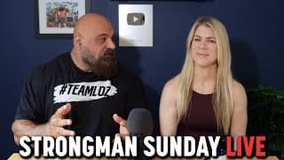 Strongman Sunday LIVE with Loz and Liz