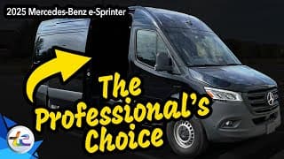 2025 Mercedes-benz Esprinter | The Electric Van That Means Business