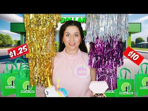 How Many Dollar Tree Party Supplies Can I Buy For $20