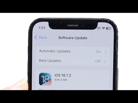 iOS 18.7.2: More Problems