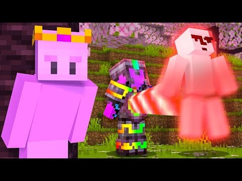 Minecraft Manhunt, But The Hunters Have Powers