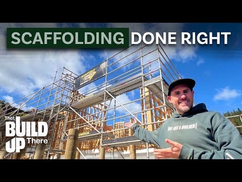 We Built A Fortress Of Scaffolding — Here’s How!