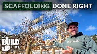 We Built A Fortress Of Scaffolding — Here’s How!