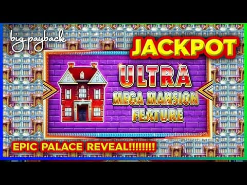 Epic Ultra Mega Mansion Jackpot! Huff N' Even More Puff Grand Slots!