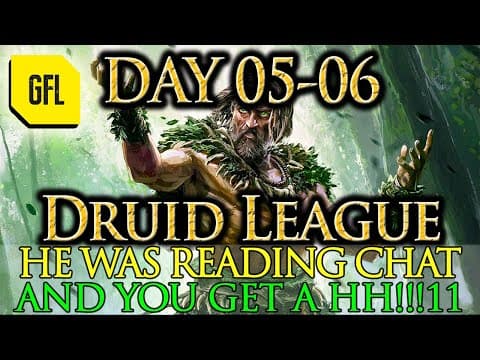 Path Of Exile 2 0.4, Druid League Highlights Day #05-06 He Was Reading Chat, And You Get A Hh!!!111