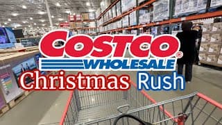 Costco Christmas Shopping | The Crowds Are Insane!