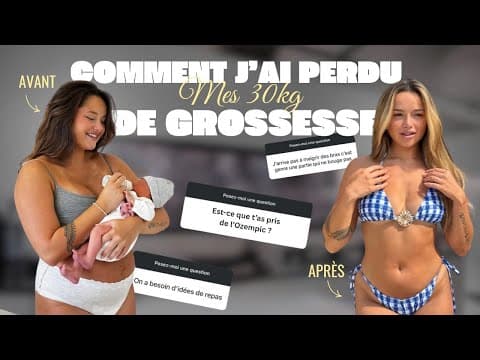Comment J'ai Perdu Mes 30kg De Grossesse (je Répond À Vos Questions)