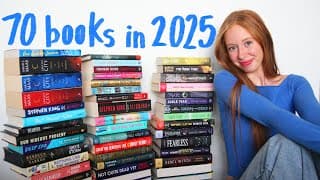 Every Book I Read In 2025... Reviewed In One Sentence Each!