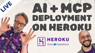 On Stream: Run Ai Inference And Mcp Tools On Heroku