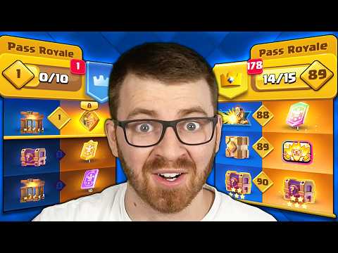 Can You Complete The New Pass Royale In One Day?!