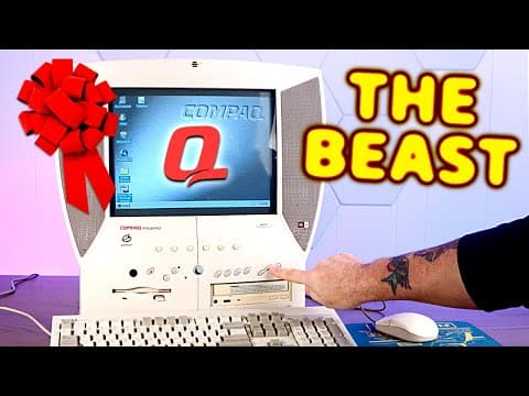 Compaq's Insane 1996 "all-in-one" Pc