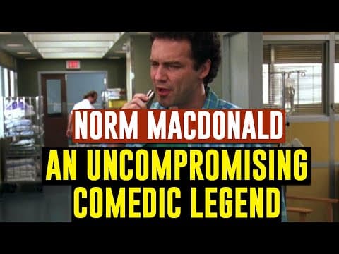 Norm Macdonald: The Comedian On The Outside #sponsored