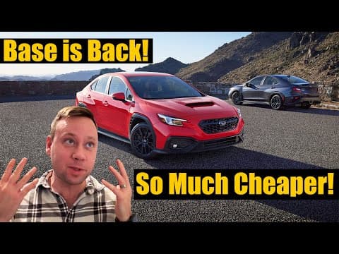 All 2026 Subaru Wrxs Get Big Price Cuts + Base Trim Returns!
