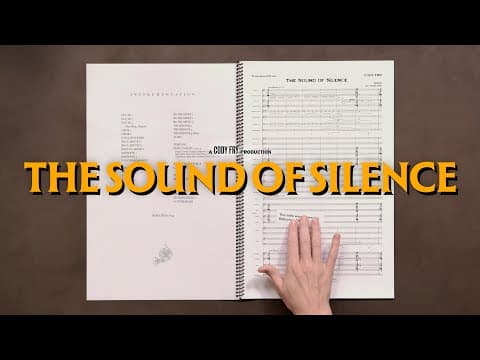 The Sound Of Silence - Cody Fry [score Video]