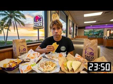 I Ate At Every Taco Bell In Hawaii In 24 Hours