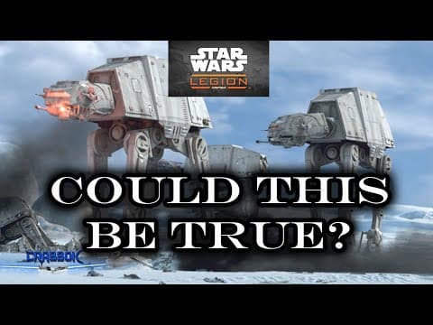 At-ats And Other Ultra Heavy Units In Star Wars Legion?   Is It Finally The Time?