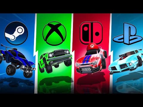 O Melhor Do Mundo De Cada Plataforma No Rocket league 👑