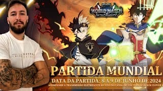 Dia 1 - Campeonato Mundial ⚔️ Torneio Pvp Em Tempo Real | Black Clover M