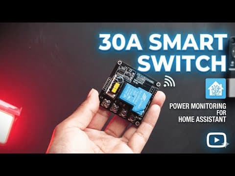 The Smart Switch Big Brands Won't Sell You (30a + Monitoring)