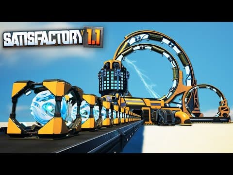 I Spent 1,000 Hours Automating 60 Nuclear Pasta /min In Satisfactory