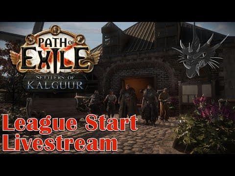 Settlers Of Kalguur (late) League Start Livestream - Path Of Exile (part 2)