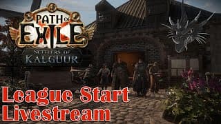 Settlers Of Kalguur (late) League Start Livestream - Path Of Exile (part 2)
