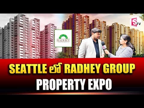 Seattle Property Expo 2025 By Radhey Group | Invest In Hyderabad Real Estate | Sumantv Usa