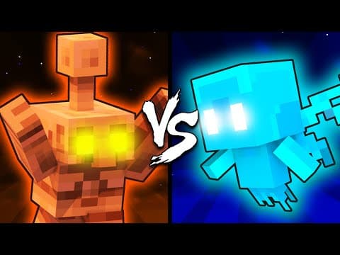 Copper Golem Vs. Allay - Minecraft