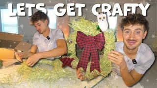 Vlogmas Day 10 | Diy Edible Wreath 🎄🎅🏻